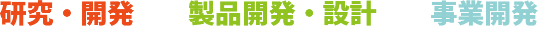 「研究・開発」「製品開発・設計」「事業開発」潜在顧客獲得や新領域のコラボレーションが生まれる展示会